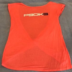 P90X3 top with cross-cross back